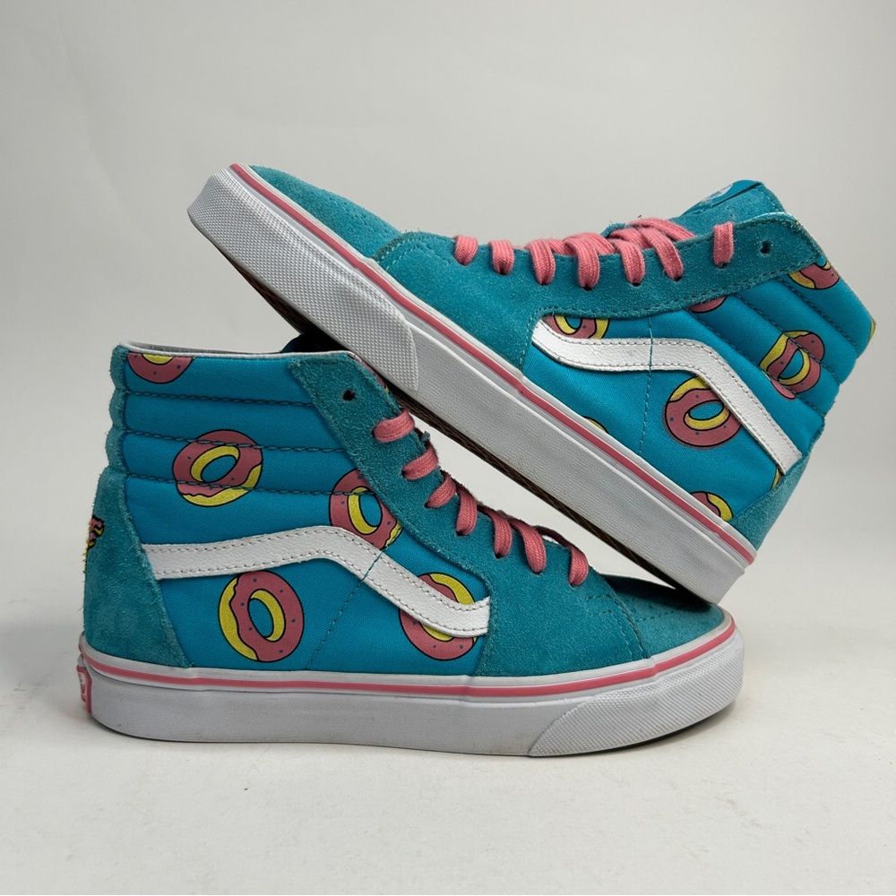Vans X Odd Future Sk8-Hi Shoes “OF Donut/Scuba Blue” 2023
